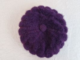 Damen Mütze Béret in Violette