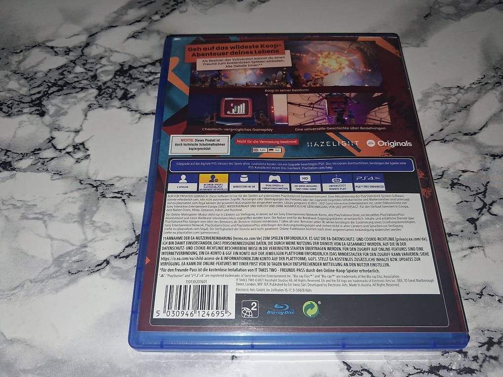 Giochi:  It Takes Two  PS4 | Upgrade PS5 gratuit – Usato da Treiten venduto da sim_bvq6 3