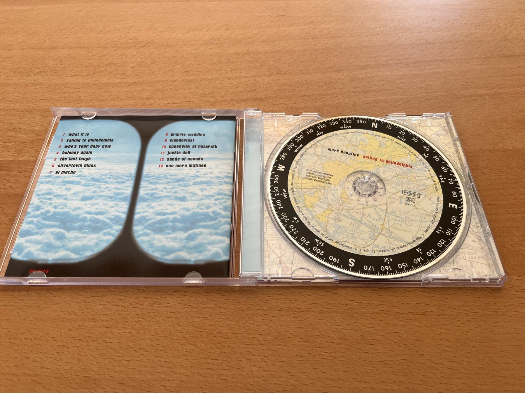 CD: Mark Knopfler - Sailing To Philadelphia – Usato da Bätterkinden venduto da emmentaler2008 1