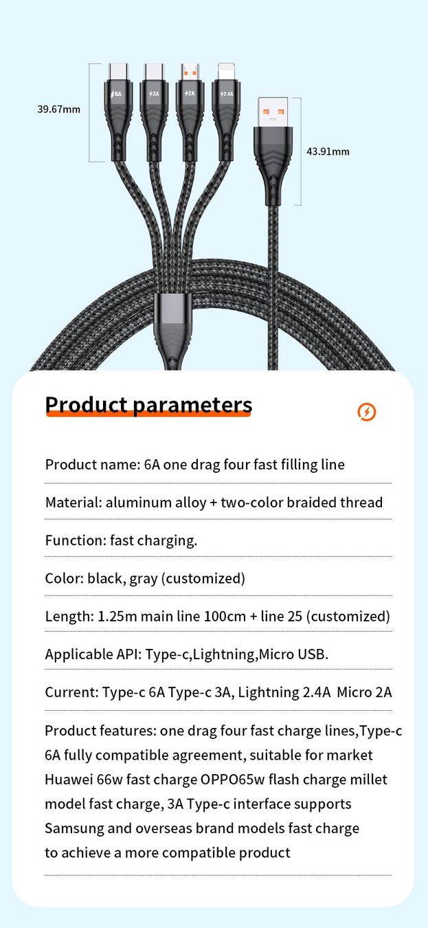Cavi: Handy-Ladekabel iPhone C 6A 66W 100W Kabel – Nuovo e nell'imballaggio originale da Unterägeri venduto da RmOnline 1