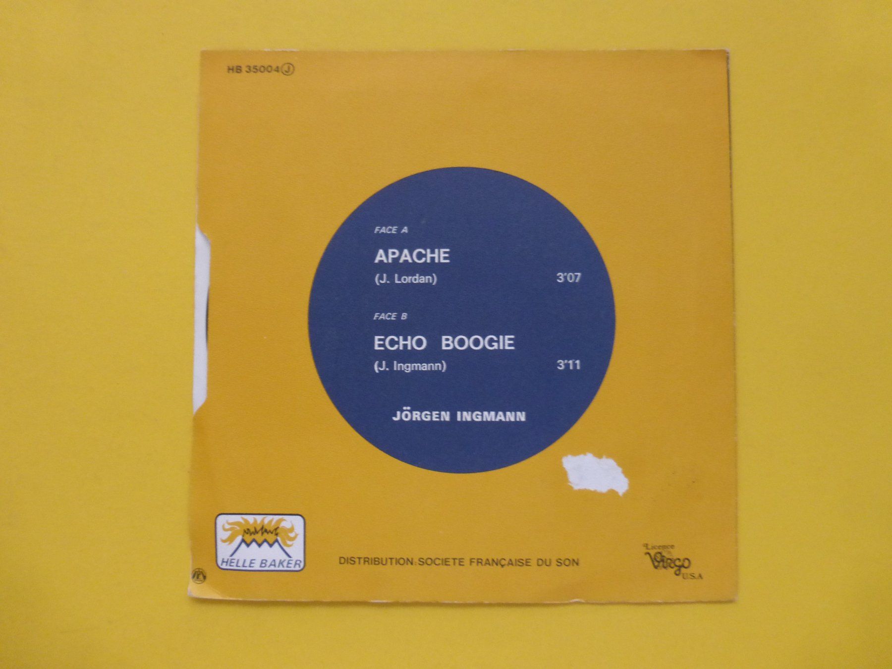 Schallplatten: Jörgen Ingmann – Apache – Gebraucht aus Zürich von Swiss57 1