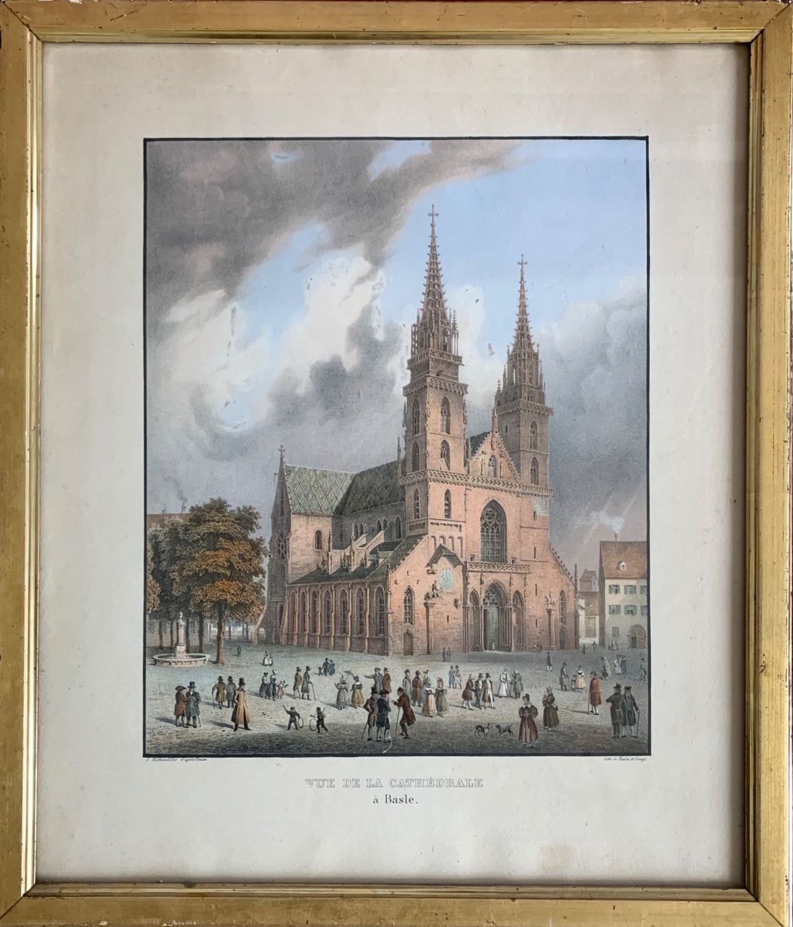 Incisioni: Basler Münster nach Guise – Usato da Binningen venduto da Skarabrae
