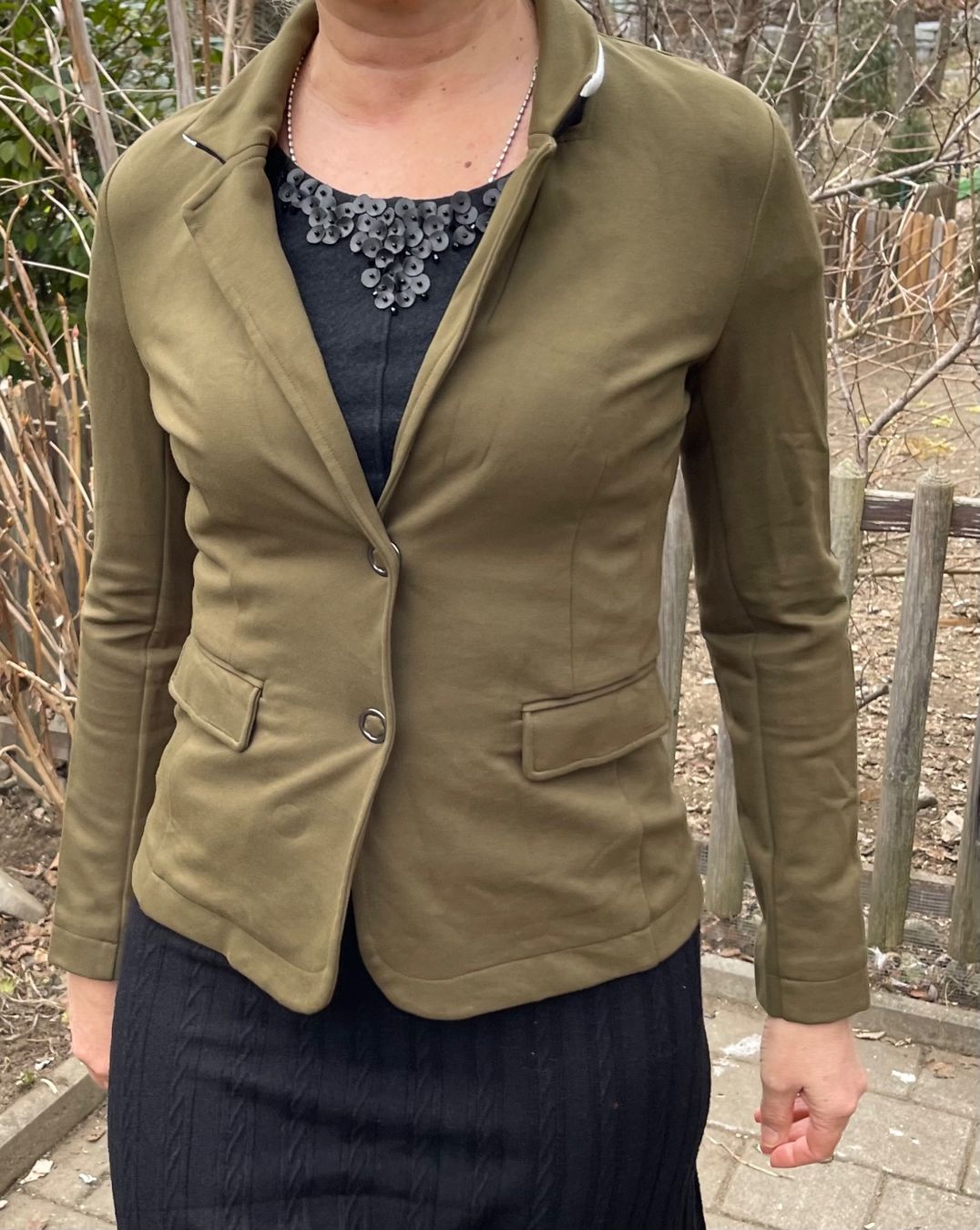 Giacche: Giacca in colore olive – Nuovo (secondo la descrizione) da Gordevio venduto da LanaZimm 1