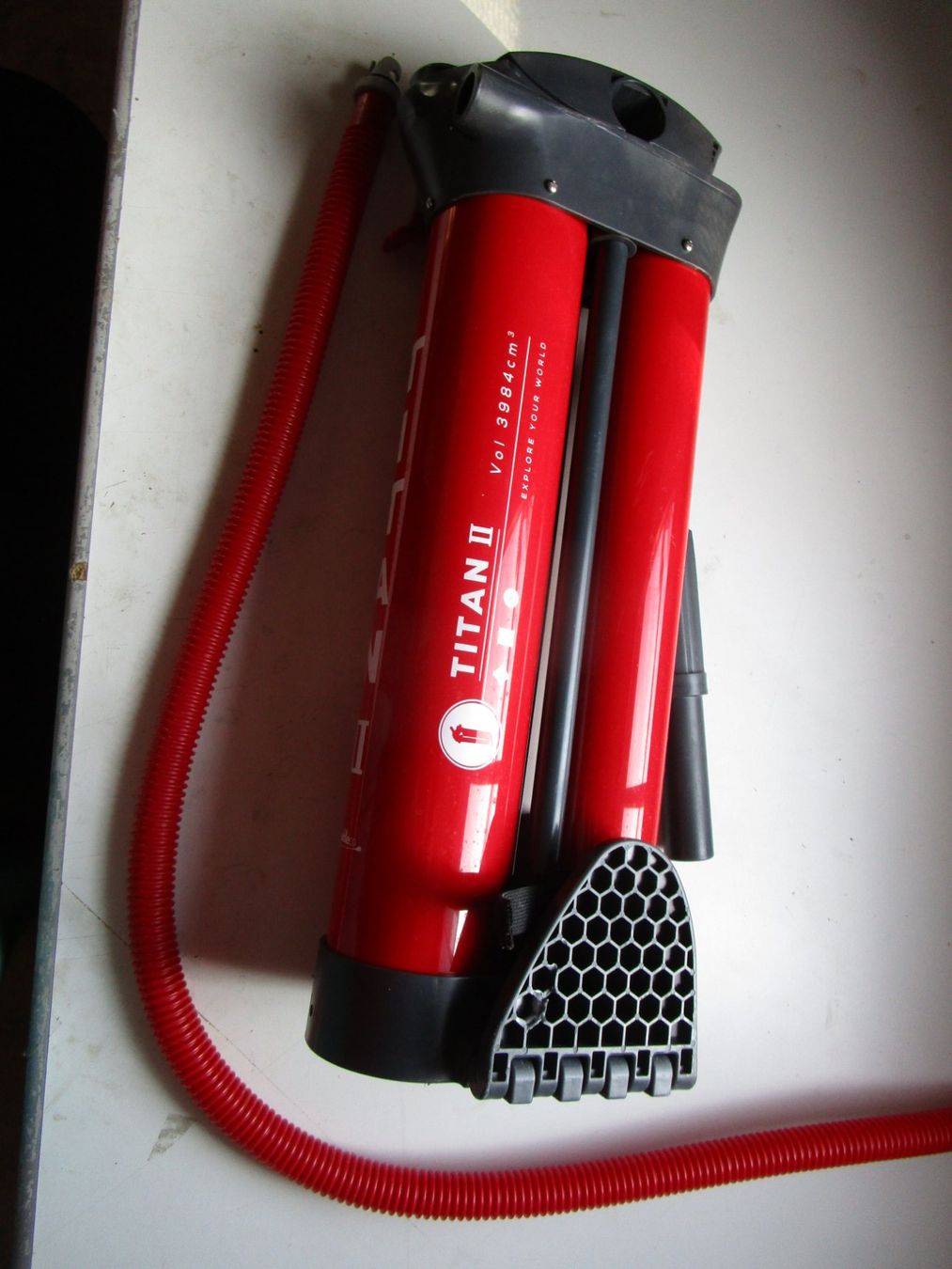 Pompe & Parti di ricambio: Luftpumpe SUP  Red Paddle Titan II – Usato da Ottikon venduto da Locomotive01 2