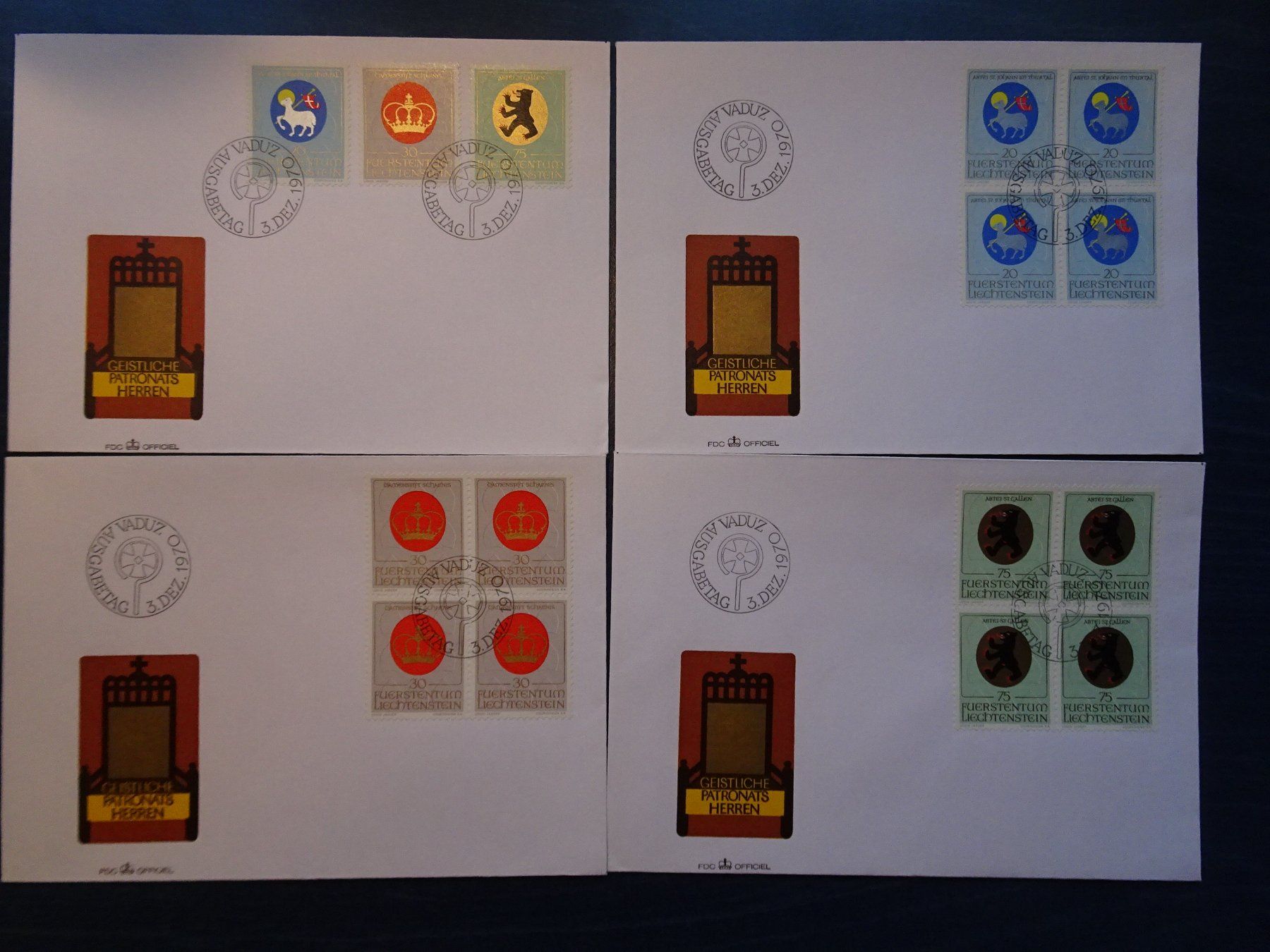 Alle Briefmarken: FDC 1970 – Neu (gemäss Beschreibung) aus Aadorf von Chnorli-Furz