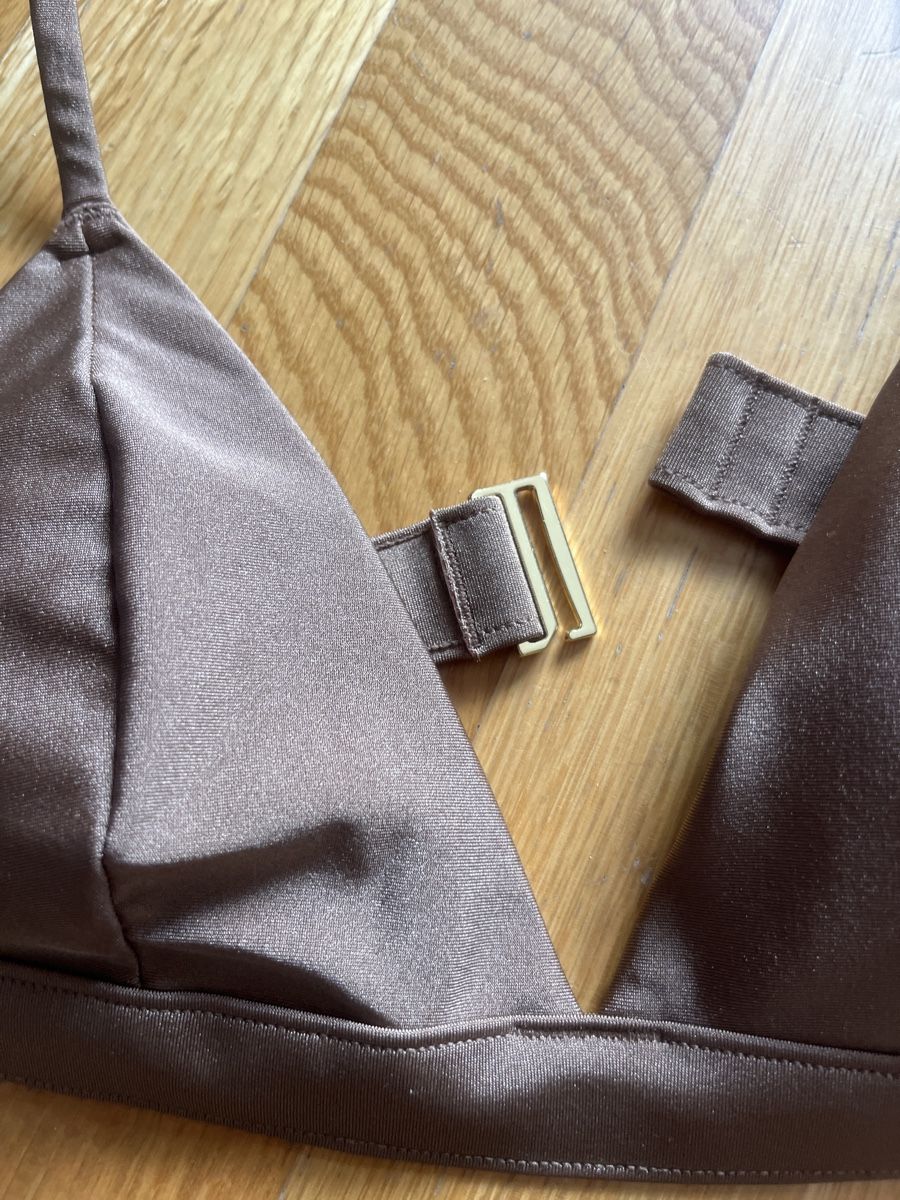 Badekleider & Bikinis: Edles Bikini Oberteil 75/70 A/B Gold Braun – Gebraucht aus Zürich von kleinesgrau 1