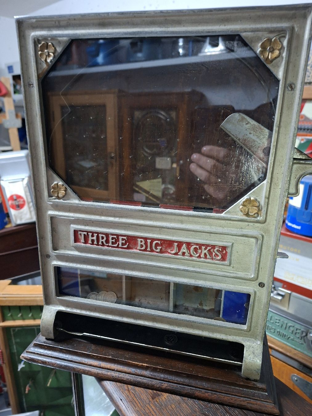 Slot Machine: Fingerschlagautomat Original ca.1930 – Usato da Rothenburg venduto da Nosta4
