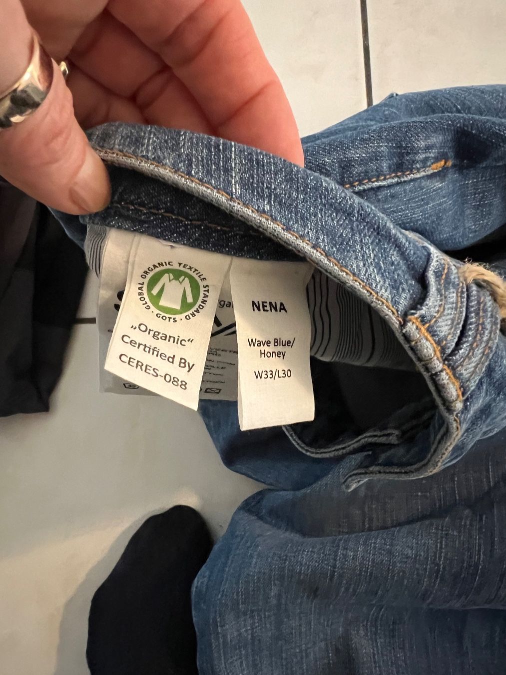 Jeans: Jeans en cotton organic SEY – Nuovo e nell'imballaggio originale da Savagnier venduto da Pivovar2 4