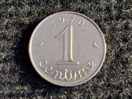France 1 Centime 1970