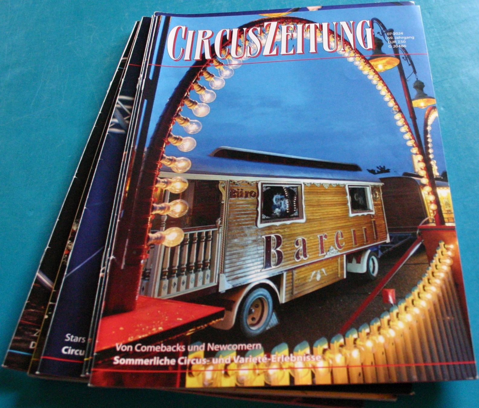 Riviste & Magazine: Zirkus Circus CIRCUSZEITUNG 2024 – Usato da Winkel venduto da franzxaver60 6