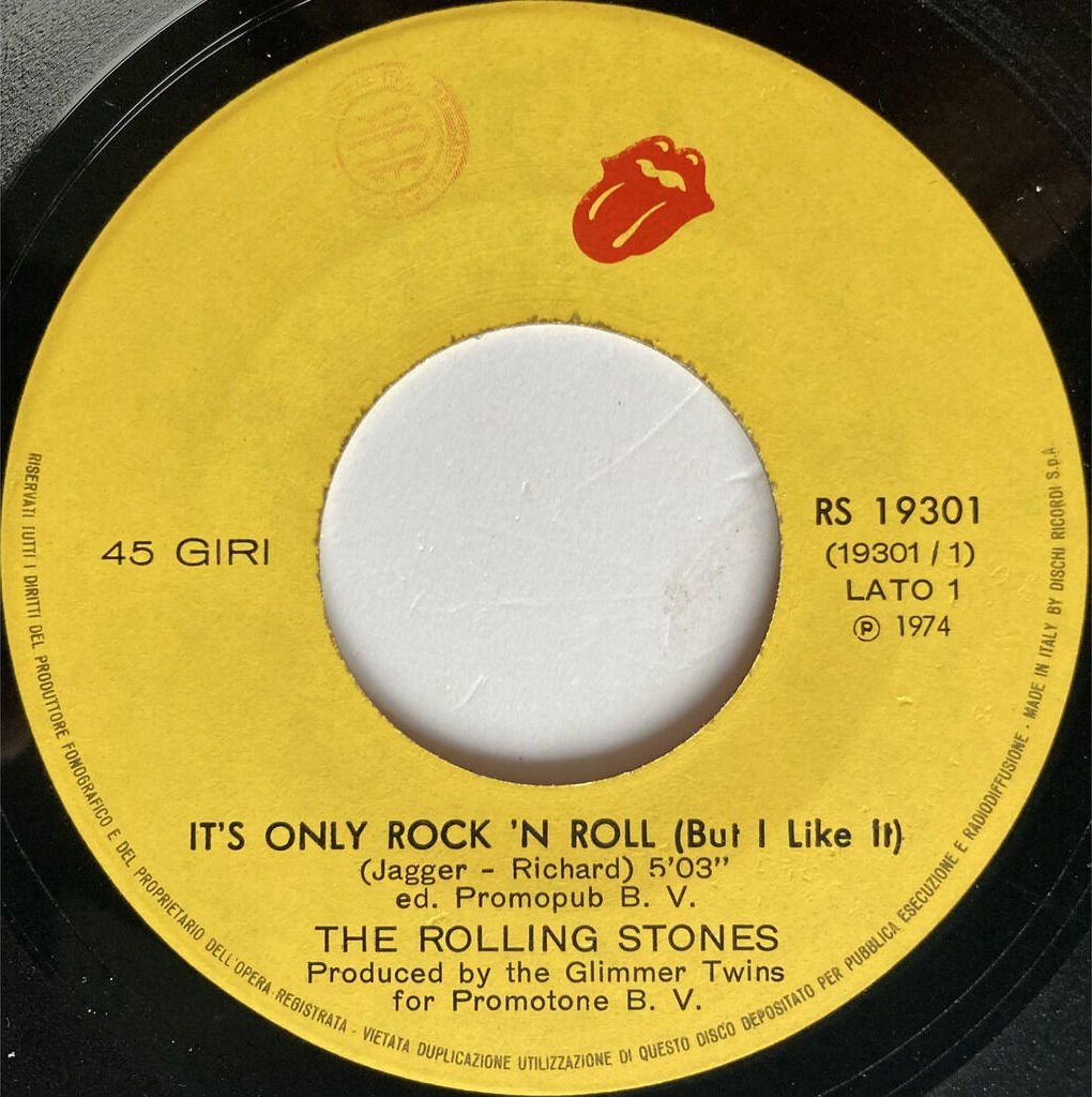 Vinyles: ROLLING STONES - IT'S ONLY ROCK 'N ROLL – D'occasion à Bottens par hotter-than-hell 2
