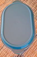 Tupperware Siebservierer  oval, türkis neu
