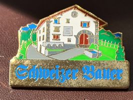 O126 - Pin Haus Schweizer Bauer / Brunnen
