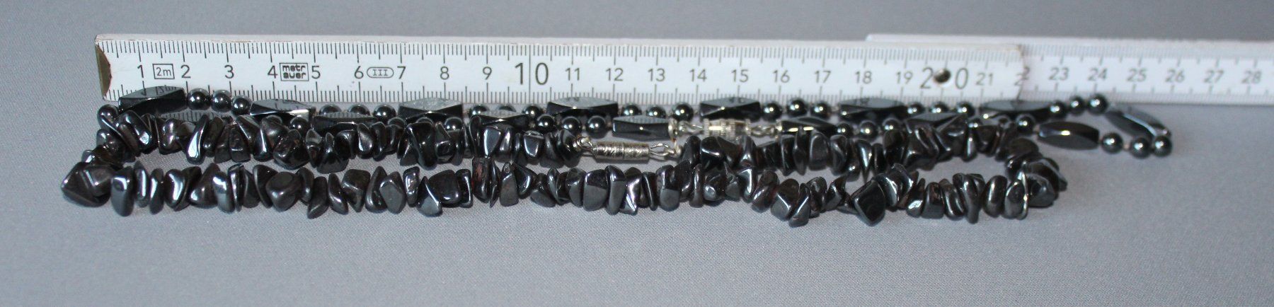 Ketten: 2x Halskette Kette Blutstein ? Hämatit ? – Gebraucht aus Istighofen von muech40 4