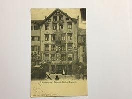 AK Fritschi-Stube Luzern 1905, Grosstheil b. Giswil