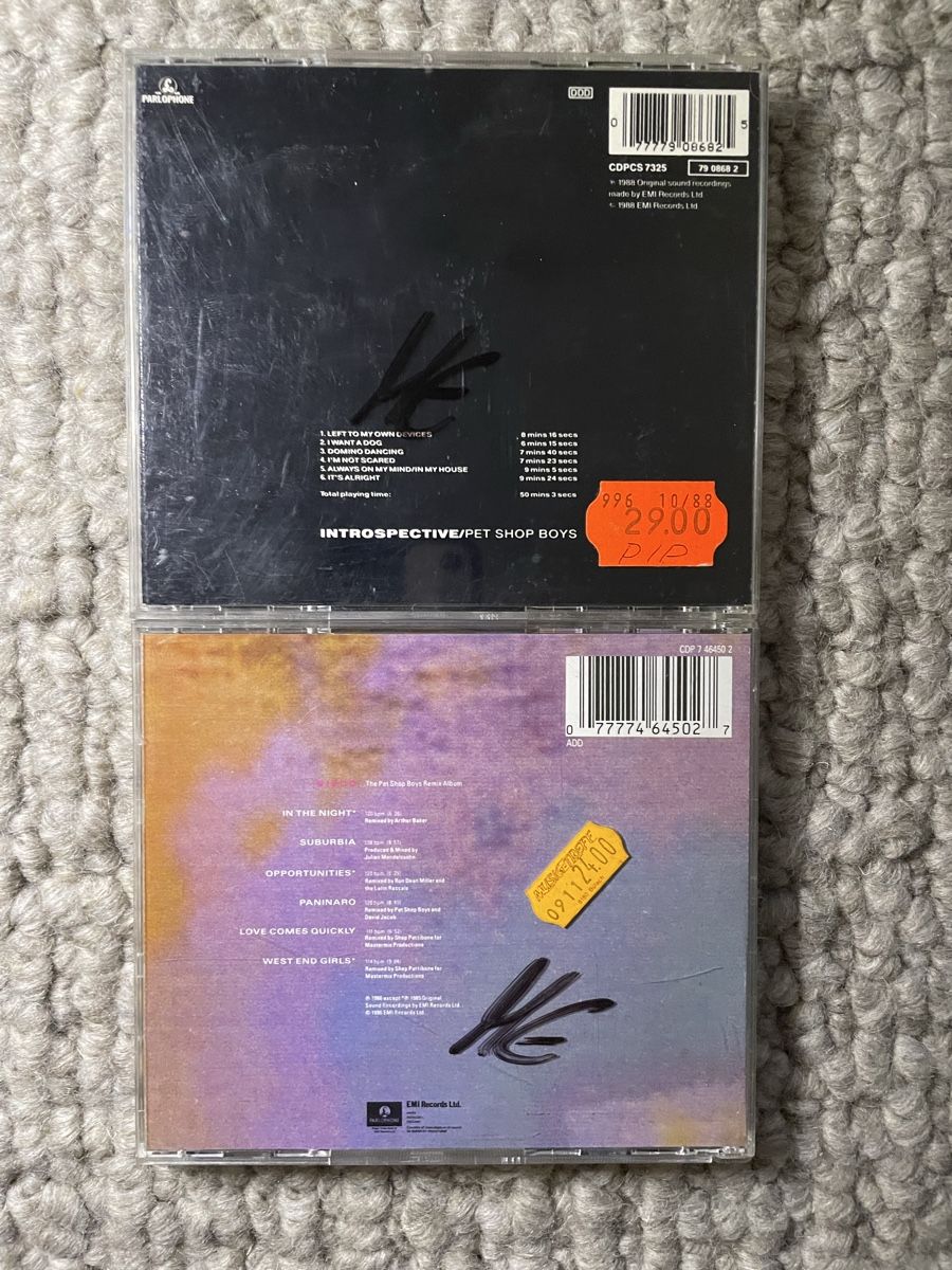 CDs: 2x Pet Shop Boys – Gebraucht aus Reinach AG von trigger7811 1