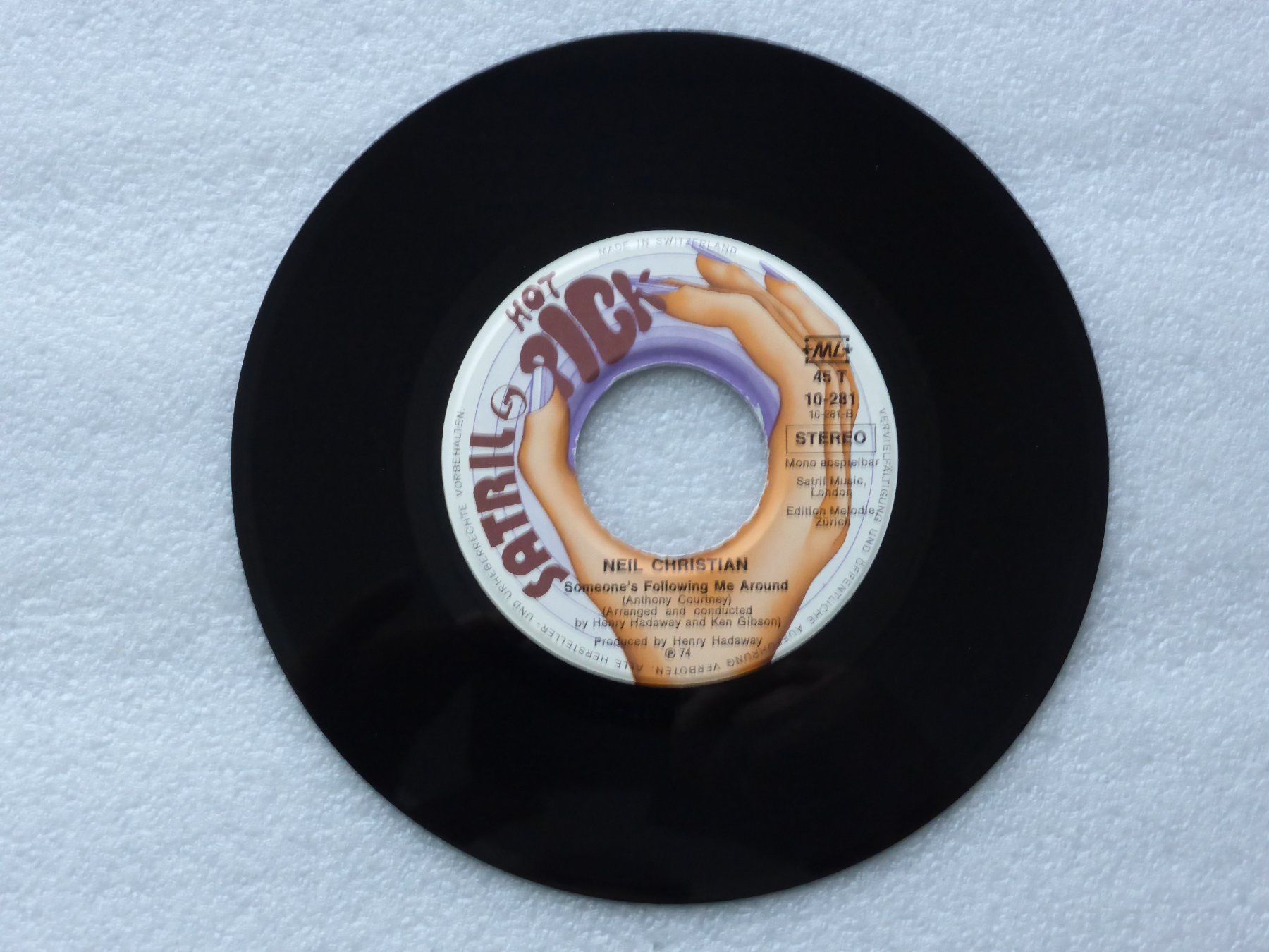 Dischi in vinile: Vinyl Single  NEIL CHRISTIAN – Usato da Küssnacht am Rigi venduto da Mondkinder 1