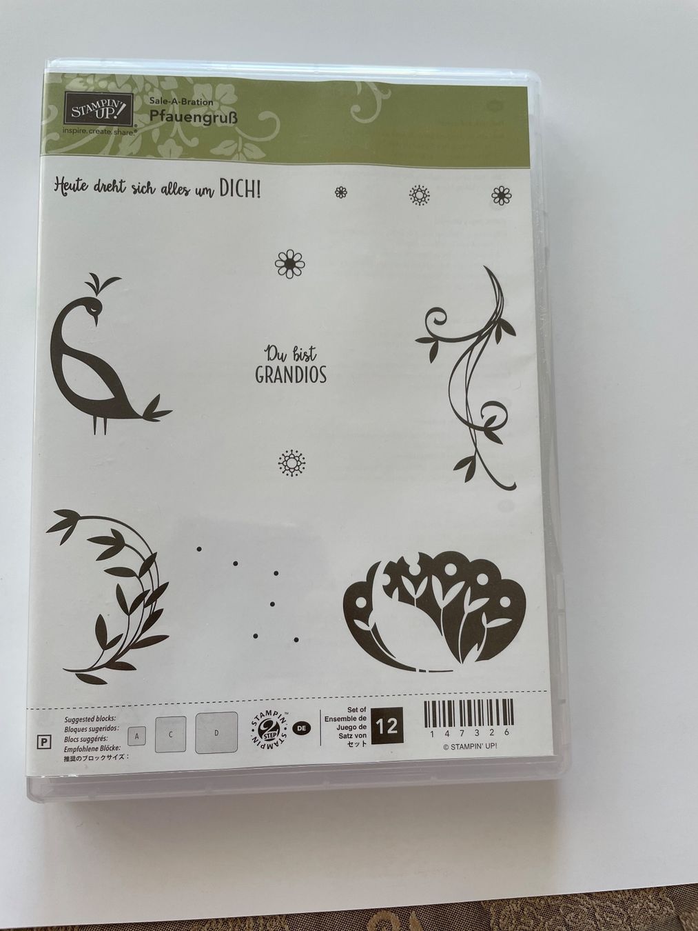 Stampin' up! Timbri: Stempelset Klarsicht – Usato da oberbuchsiten venduto da Stempelgasse11