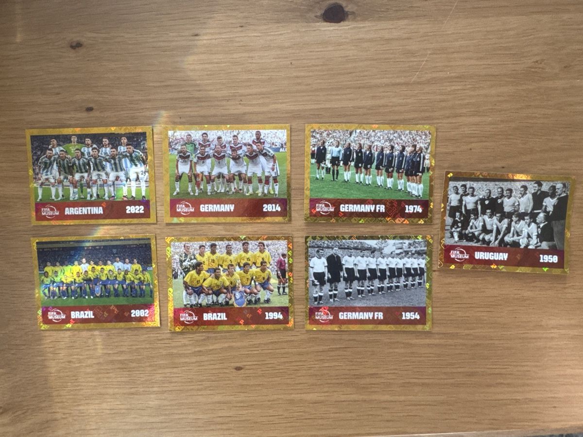 Panini Carte collezionabili: Panini Sticker Museum 7 Stück – Nuovo (secondo la descrizione) da Rudolfingen venduto da CardsAndMore