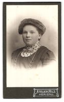 Fotografie F. Fels, Herisau, Portrait ju