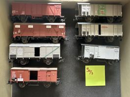 90/7 H0 Güterwagen gebrauchter Zustand ab 39.-