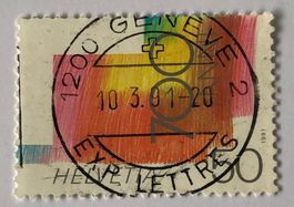 Nr.810 mit Vollstempel Geneve