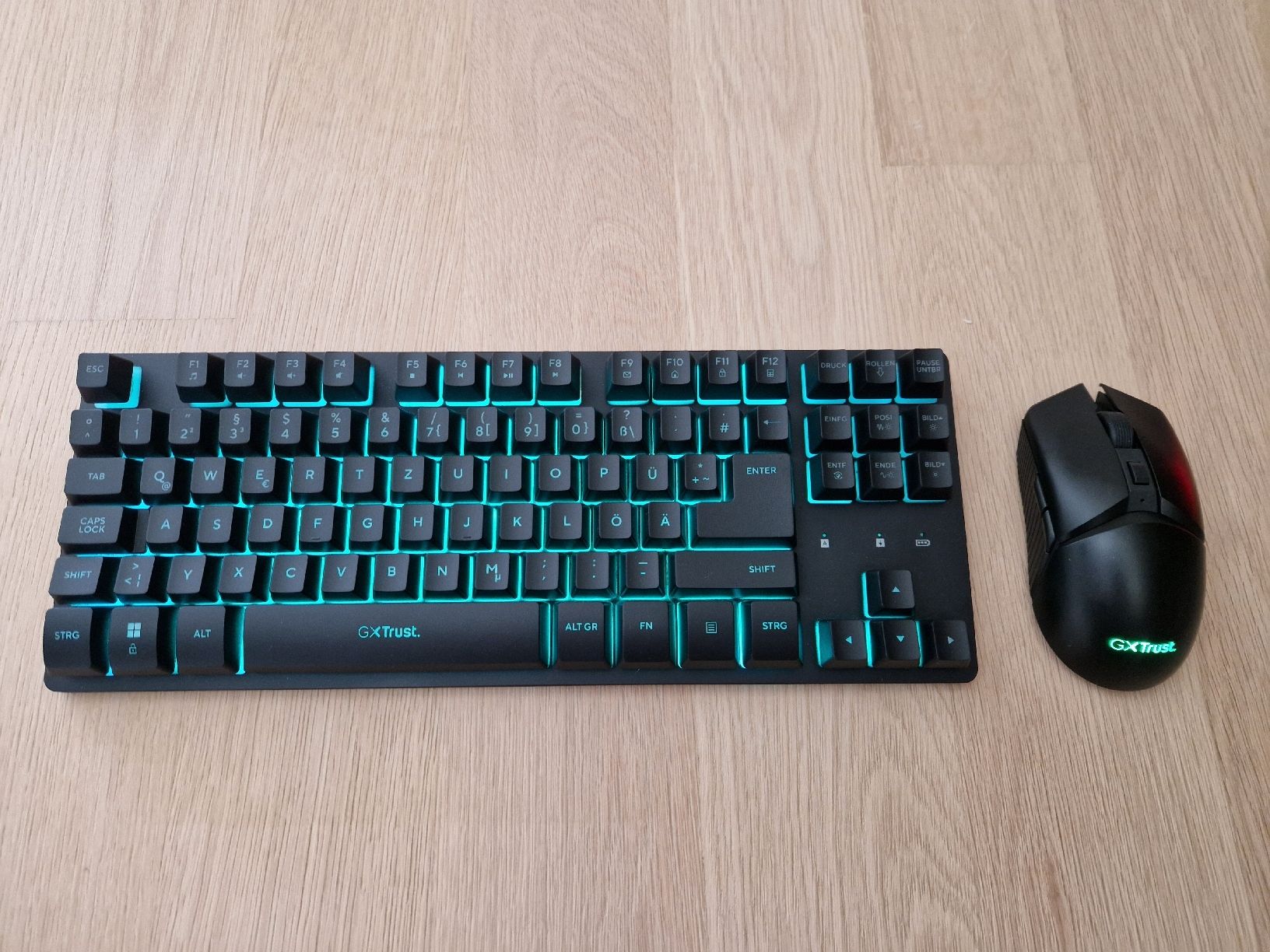 Trust Tastaturen: Tastatur & Maus Trust GXT832 Thado – Neu (gemäss Beschreibung) aus Zell ZH von rah_q6gm