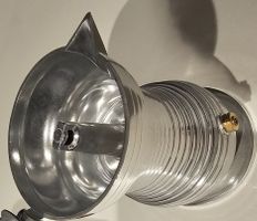 Alessi Espresso-Zubereiter PULCINA Platin