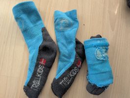 2er Set Trekking- Socken Trollkids 27-30