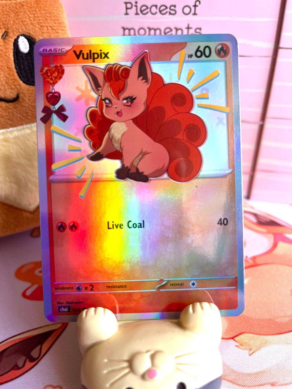 Pokémon Carte collezionabili: Vulpix Handmade Pokemon Card – Nuovo (secondo la descrizione) da Chur venduto da Chairae 1