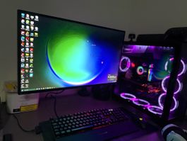 Gaming PC AMD Ryzen 7 32GB RAM GTX 1080 Ti 165Hz