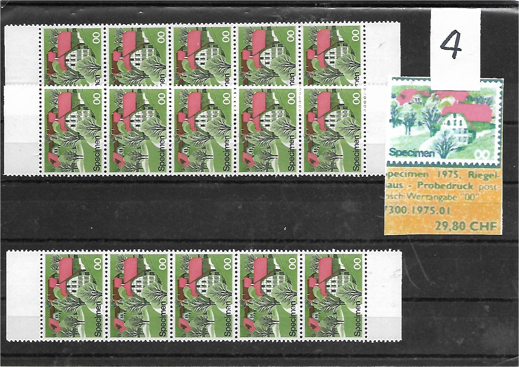 Tutti i francobolli: 1951 : Versuchsdrucke-Sammlung mit 93 Marken – Nuovo (secondo la descrizione) da Reinach BL venduto da eiche419 3