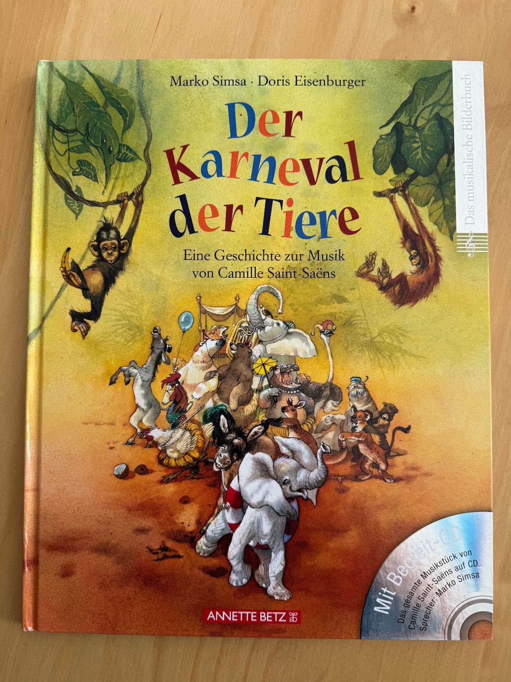 Libri: Buch Der Karneval der Tiere mit CD – Usato da Goldach venduto da Hibiskus23