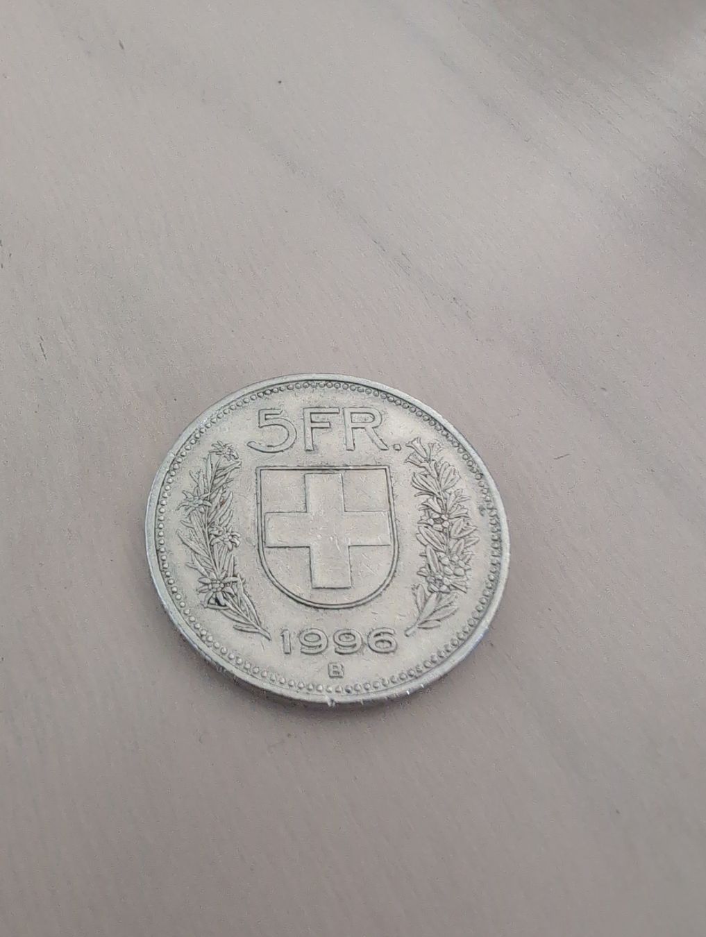 Tutti le monete: 5 CHF de 1996 – Usato da La Tour-De-Trême venduto da Louis_J
