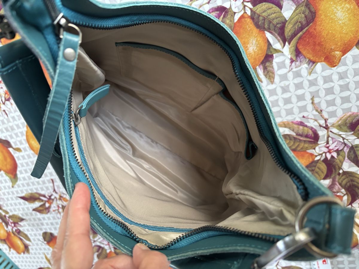 Borse da donna: Leder Tasche 2nd Harbour petrol – Usato da Frauenfeld venduto da Andi_andrea 4