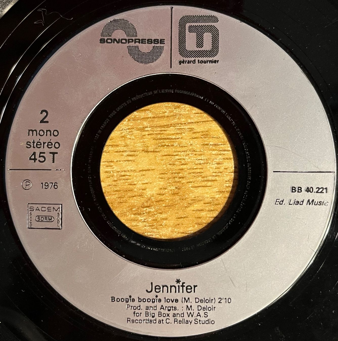 Vinyles: JENNIFER - DO IT FOR ME – D'occasion à Bussigny par vinyl-pas-cher 3