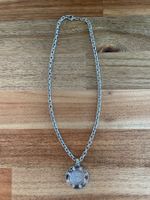 Chromstahl Kette mit schönem Anhänger (Silber)