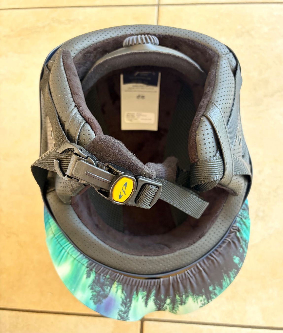 CP Caschi: Skihelm mit Visier Dunkelblau, cp premium helmets ag – Usato da Brüttisellen venduto da Fabiii.st 7