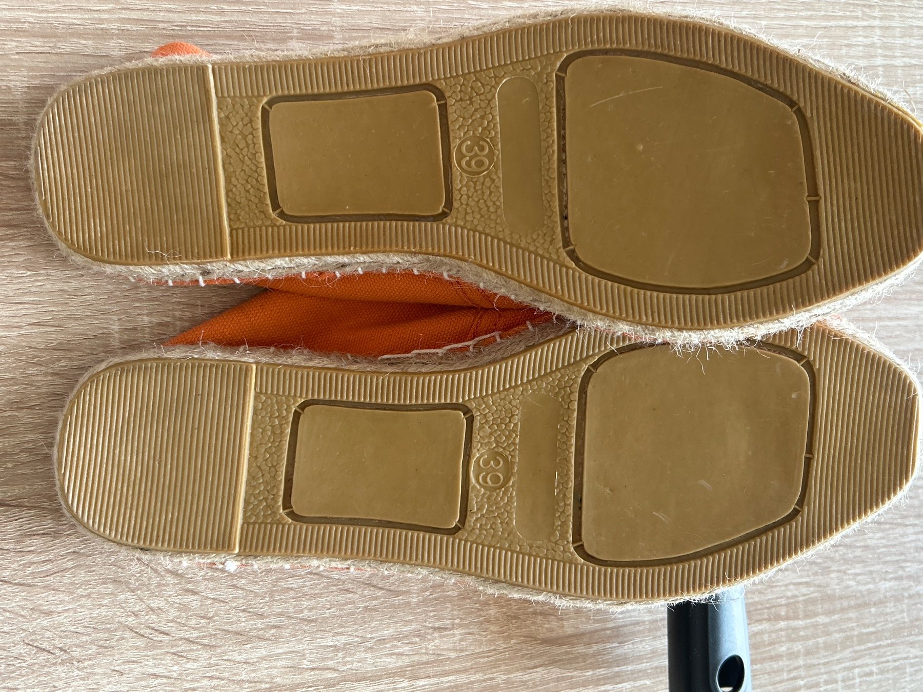 Damenschuhe: Espadrilles orangefarbig Gr. 39 – Gebraucht aus Brunnen von Nala2929 4