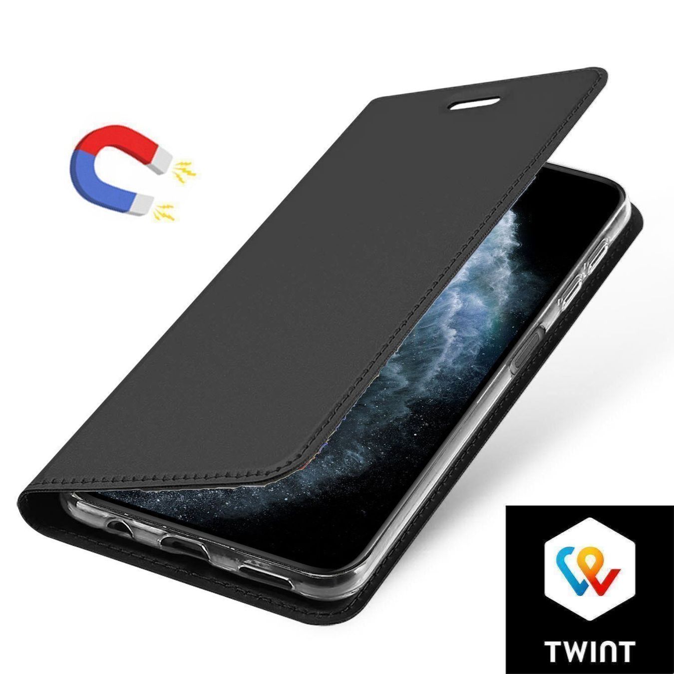 Cover & Protezioni schermo: iPhone 11 Hülle Etui Wallet Case Flip Cover Tasche Coque – Nuovo e nell'imballaggio originale da Volketswil venduto da coverandmore