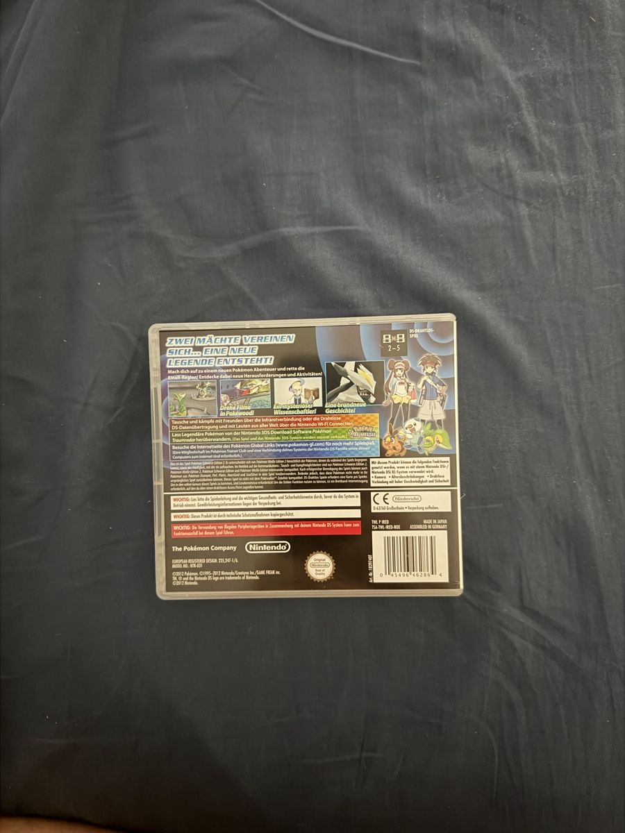 Pokémon Spiele: Pokemon ds Schwarze 2 – Gebraucht aus Lengnau AG von leo_l7t9 1