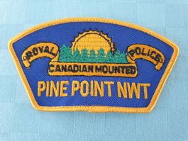 Textil Emblem ROYAL CANADIAN MOUNTED POLICE