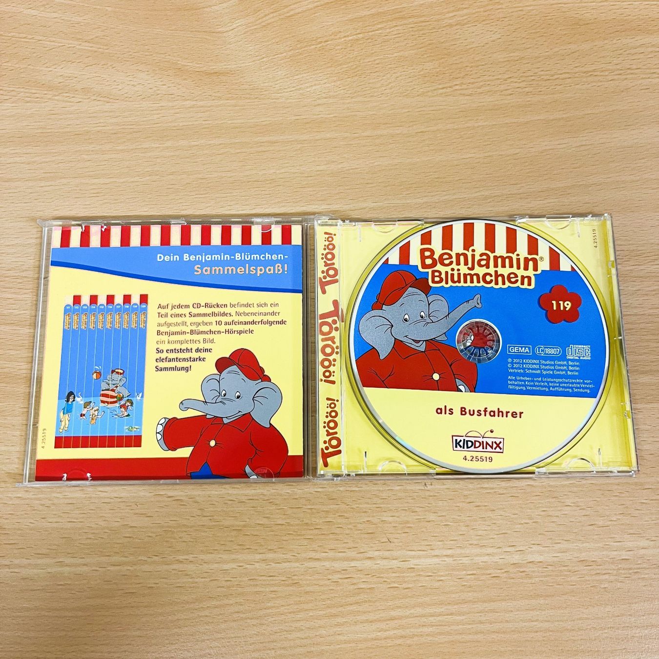CD: CD - Benjamin Blümchen als Busfahrer - Nr. 119 – Usato da Amlikon-Bissegg venduto da riestig 1