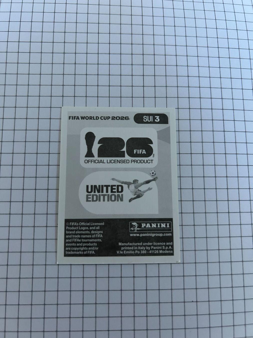 Panini Sammelbilder & Trading cards: Panini FIFA World Cup 2026 - SUI 3 – Gebraucht aus Zumikon von meter03 1