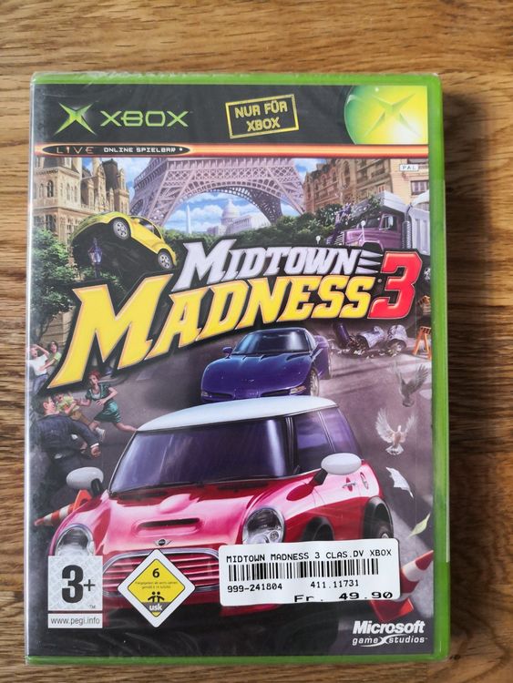 Jeu Microsoft Xbox - Midtown Madness 3 - Complet