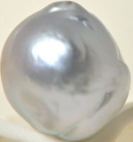 Südsee Barockperle grau 6.68 ct – Molukken