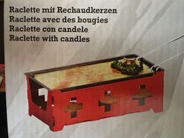 Raclette mit Rechaudkerzen