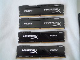 Kingston Fury Hyperx 4 X 8GB DDR 4 (32GB)