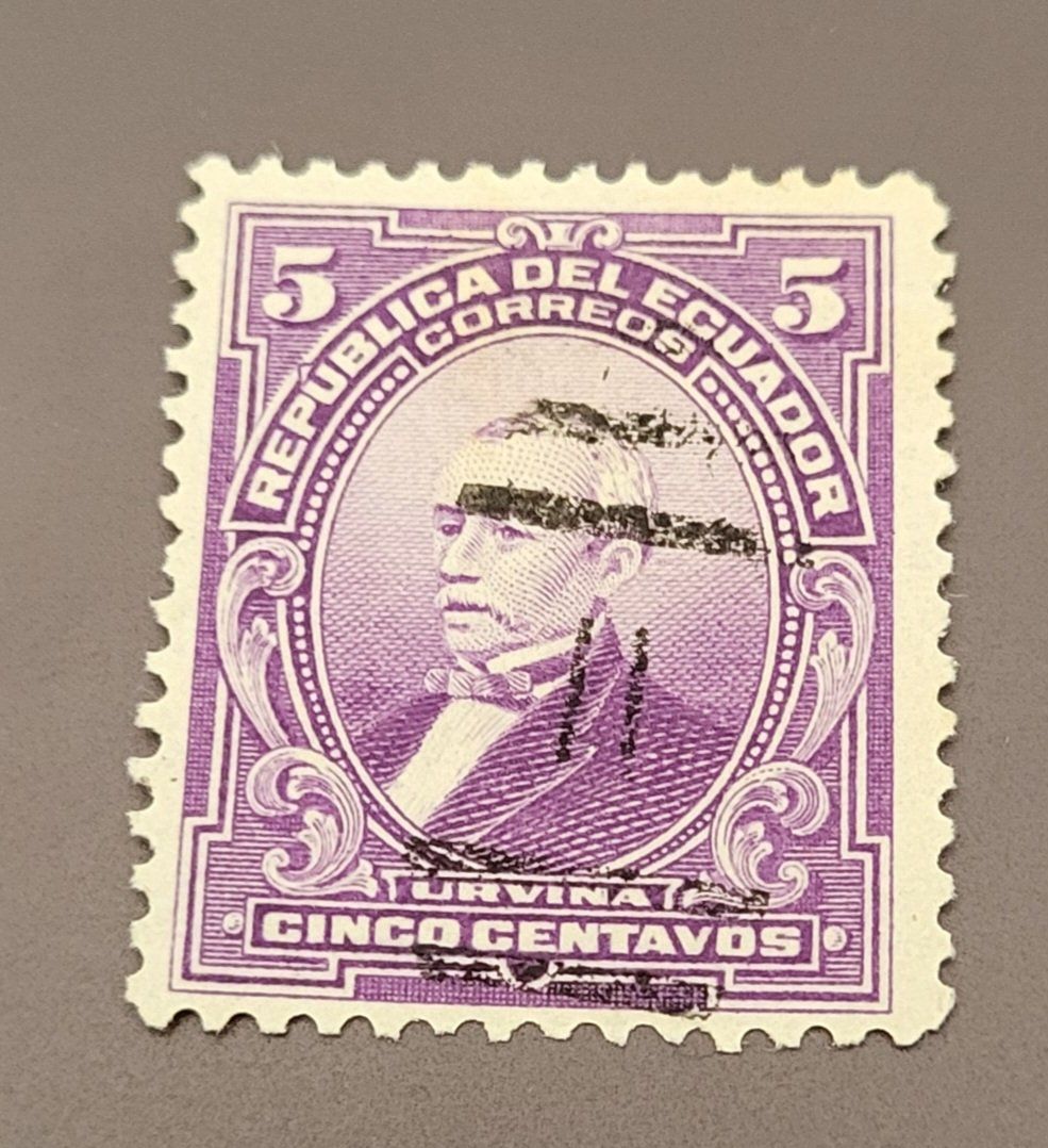 Alle Briefmarken: Ecuador 1915 alte briefmarke – Gebraucht aus St Gallen von Stampsalshobby