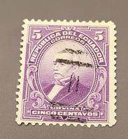 Ecuador 1915 alte briefmarke